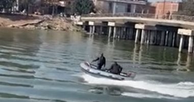 انقلاب سيارة ملاكى بترعة الإسماعيلية والبحث عن قائدها