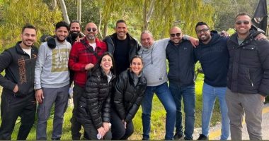 أمير كرارة يصور عددا من مشاهد مسلسل "الرايات السوداء" فى الأردن