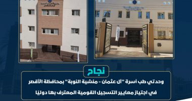 اجتياز وحدات طب الأسرة بـ"منشية النوبة وآل عثمان" بالأقصر لمعايير التسجيل القومية
