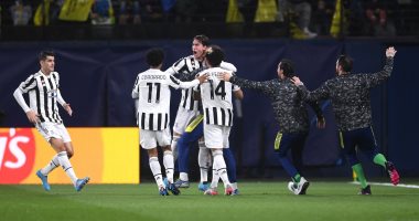 يوفنتوس يتعادل مع فياريال 1-1 فى دوري أبطال أوروبا