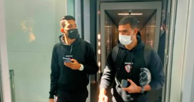 بعثة الزمالك تخضع لمسحة كورونا في مطار محمد الخامس بالدار البيضاء