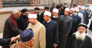 وفد من الأزهر والأوقاف يزور مطرانية دشنا للأقباط بفعاليات بيت العائلة المصرية