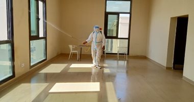 رئيس جامعة المنصورة الجديدة يتفقد تنفيذ الإجراءات الاحترازية المتبعة بالجامعة