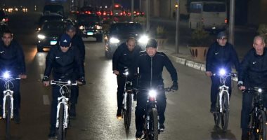 الرئيس السيسى يتفقد الكلية الحربية فجرًا ويشارك الطلاب أنشطتهم الصباحية.. الرئيس وجه الطلاب بالاستمرار فى الحفاظ على اللياقة البدنية والتحلى بالقيم العسكرية النبيلة.. ويؤكد: منفتحون على كافة الدول الكبرى.. صور
