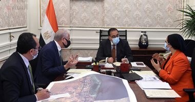 رئيس الوزراء يتابع مع محافظ جنوب سيناء استعدادات مؤتمر تغير المناخ "COP27" 