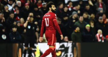 محمد صلاح يحتفل بهدفيه ضد ليدز يونايتد بصور جديدة