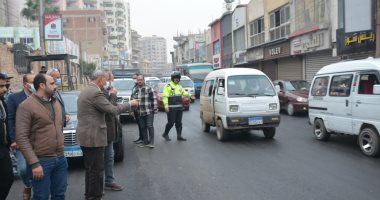 محافظ القليوبية يوجه بإزالة الإشغالات والباعة الجائلين أسفل كوبري الطريق الإقليمي ببنها