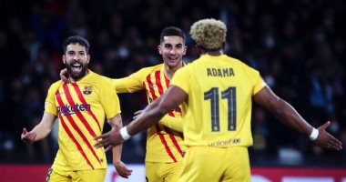 برشلونة يدك شباك نابولي بثلاثية في الشوط الأول بالدوري الأوروبي