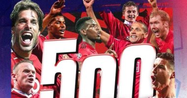 مانشستر يونايتد يصل للهدف رقم 500 فى دوري أبطال أوروبا