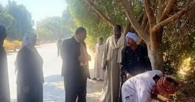 سكرتير عام قنا يتابع منظومة النظافة والتجميل بقفط استعدادا للعيد القومى