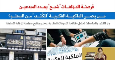 قرصنة المؤلفات "شبح" يهدد المبدعين.. نقلا عن "برلمانى"