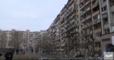 صور للدمار فى كييف جراء القصف الروسي