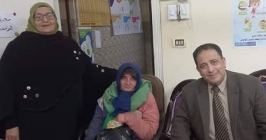 فريق التدخل السريع فى الغربية ينقذ سيدة بلا مآوى 