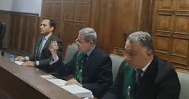 المتهم بقتل زوج شقيقته يعترف لجنايات المنصورة: ضربته بحديدة وولعت فيه..فيديو