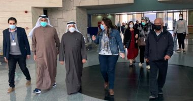 وفد رفيع المستوى من الجهاز المركزى للمحاسبات السعودى يزور متحف الحضارة.. صور