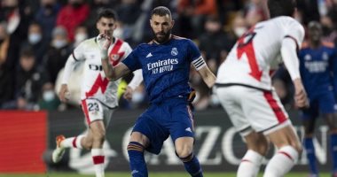 ريال مدريد يفشل فى اختراق دفاعات رايو فاليكانو بالشوط الأول.. فيديو