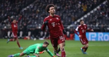 بايرن ميونخ يعبر عقبة فرانكفورت بلدغة ساني فى الدوري الألماني.. فيديو