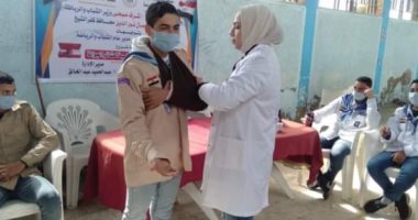 تجربة عملية للإسعافات الأولية للفرق الكشفية بمراكز شباب كفر الشيخ.. صور
