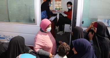 جامعة الفيوم تشارك فى القافلة الطبية بقرية عبد ربه بمركز إطسا