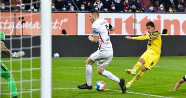 دورتموند يسقط فى فخ التعادل ضد أوجسبورج بالدوري الألماني.. فيديو