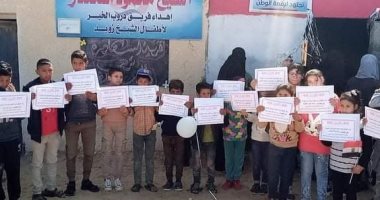 تعرف على حكاية مجمع تعليمى تطوعى نجح شباب شمال سيناء فى إنشائه.. صور