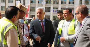 رئيس جامعة المنوفية يتفقد أعمال إنشاءات الجامعة الأهلية بطوخ طنبشا