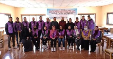 دورات تدريبية لأعضاء أندية التطوع لإعداد قادة شباب داخل الأندية لشباب كفر الشيخ.. صور