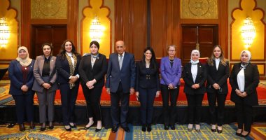 رئيس مجلس الدولة ووزيرة التعاون الدولى يفتتحان أعمال الاجتماعات الثنائية.. صور