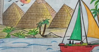 "فاطمة" تعبر عن الأحداث اليومية داخل مصر بالرسم