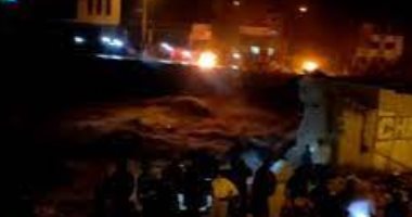 أمطار غزيرة فى بيرو تخلف قتلى ومفقودين وانهيارات أرضية.. صور