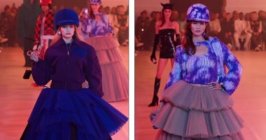 جيجى وبيلا حديد تلفتان الأنظار  بعرض "Off-White" خلال أسبوع الموضة فى باريس