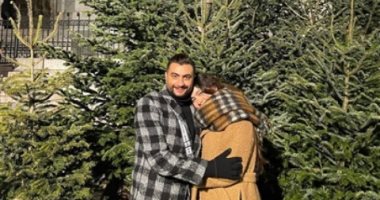 هاجر أحمد تحتفل بعيد ميلادها وتوجه رسالة لزوجها: أنا محظوظة بوجودك فى حياتى