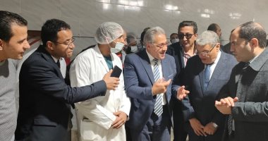 وفد لجنة الإدارة المحلية بمجلس النواب يتفقد المنطقة الصناعية بالمنيا