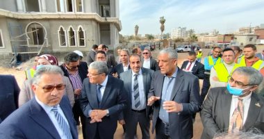 "محلية النواب" تزور مشروع تطوير عواصم المحافظات بالمنيا بحضور المحافظ