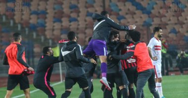 أحمد رفعت يضيف الهدف الثاني لفيوتشر فى مرمى الزمالك بالدقيقة 13 