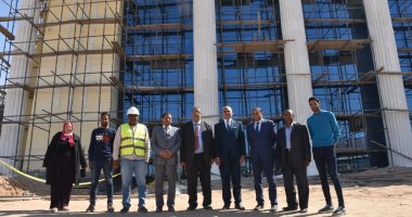 جامعة الأقصر تستكمل التشطيبات النهائية بكليات الطب والتربية والعلوم