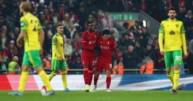 ليفربول يتقدم بثنائية مينامينو على نورويتش فى الشوط الأول بالكأس.. فيديو