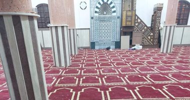 أوقاف الأقصر تفتتح مسجد الحسين بقرية المدامود بعد إنهاء فرشه بسجاد الوزارة