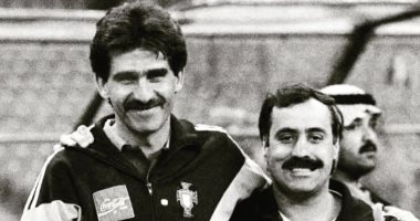 صورة من 33 سنة تجمع كيروش وفينجادا من قيادة البرتغال للتويج بمونديال 1989 