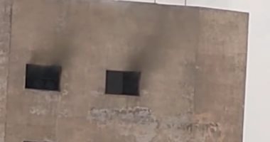الحماية المدنية تسيطر على حريق داخل مستشفى الصدر بالعمرانية دون إصابات