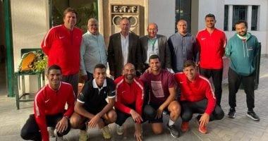 رئيس اتحاد التنس يشيد بنجوم المنتخب الوطني عقب هزيمة قبرص بكأس ديفيز