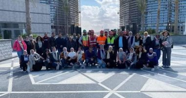 زيارة ميدانية لأساتذة وطلاب هندسة القاهرة لمشروعات الدولة بالعلمين وبورسعيد