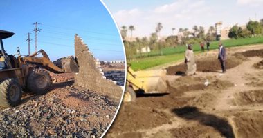 المحافظات تتصدى للتعديات على الأراضى.. إزالة تعدى بناء عشوائى على أرض زراعية بنجع حسونة بالأقصر.. "الوادى الجديد" الثانية على الجمهورية فى نتائج المرحلة الثانية للإزالات.. وإزالة 684 تعديا بسوهاج و646 ببنى سويف