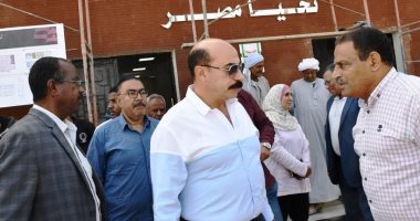 أهالى نصر النوبة يشكرون الرئيس السيسى لتنفيذ مشروعات حياة كريمة بأسوان