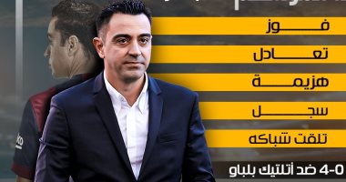 كل ما قدمه تشافى × 20 مباراة مع برشلونة قبل مواجهة إلتشى.. إنفو جراف