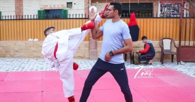أبو عيطة و الصاوى يتأهلان لربع نهائى الدورى العالمى للكاراتيه بأذربيجان 