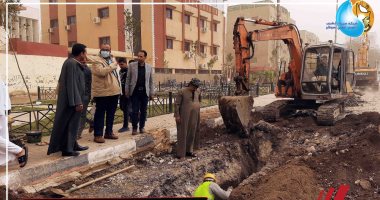 6.2 مليون جنيه لإحلال وتجديد خطوط المياه بطريق سوهاج أخميم