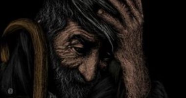 "عيد" يبدع فى الرسم بـ"أسلوب الشخبطة".. صور