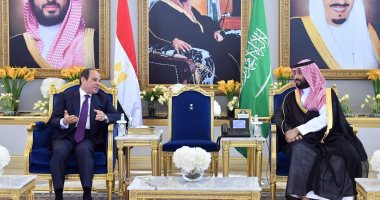 ولى العهد السعودى يشيد بدور مصر المحورى فى دعم استقرار الدول العربية  