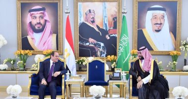 الرئيس السيسى يؤكد تقدير مصر لمواقف السعودية الداعمة لإرادة الشعب المصرى 
